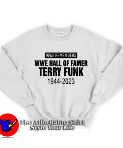 WWE Hall Of Famer The Legendary Terry Funk Graphic Sweatshirt