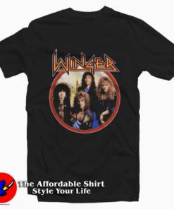 Winger In The Heart Of The Young Tour Graphic T-Shirt