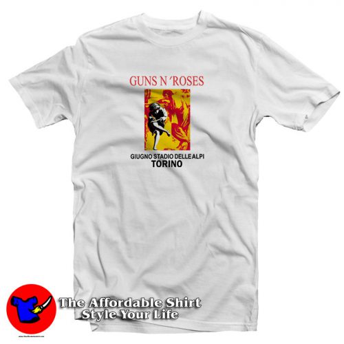 Guns N Roses Giugno Stadio Delle Alpi Torino T Shirt 500x500 Guns N Roses Giugno Stadio Delle Alpi Torino T Shirt