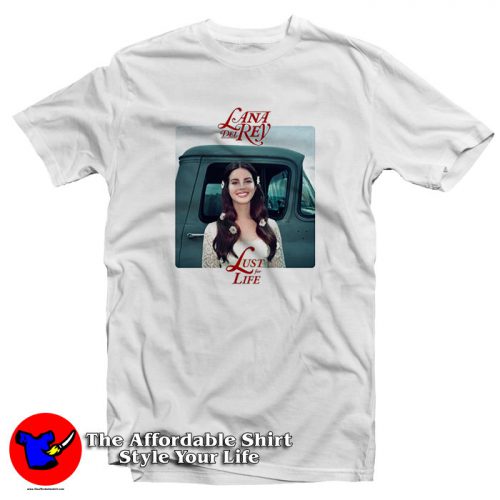 Lana Del Rey Lust For Life Album T Shirt 500x500 Lana Del Rey Lust For Life Album T Shirt