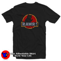 Rawr Jurassic Cat Classic T Shirt