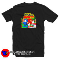 Rick And Morty Garfield Knuckles T Shirt
