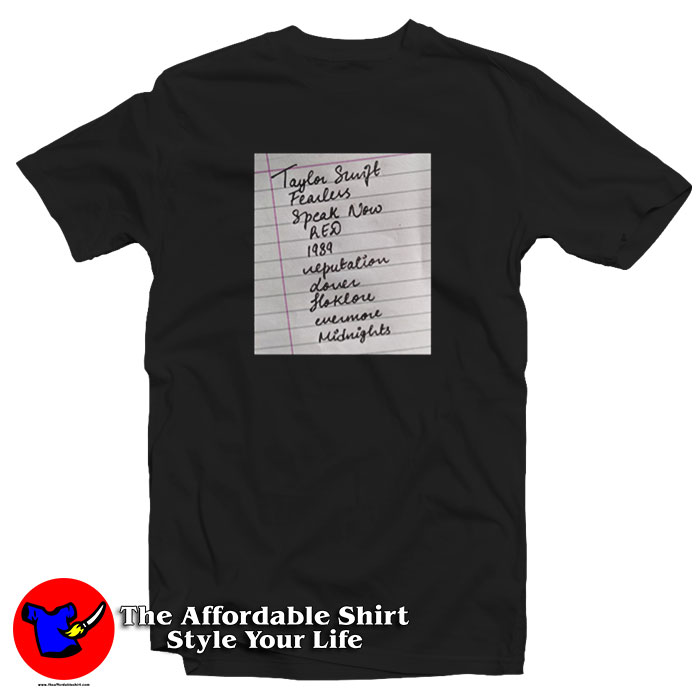 Taylor Swift Song List Handwriting T Shirt 510x510 image Taylor Swift Song List Handwriting T Shirt 510x510 Taylor Swift Song List Handwriting T Shirt