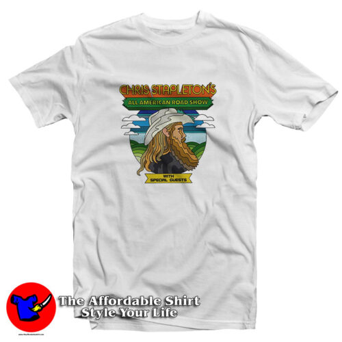 Chris Stapleton All American Road Show T Shirt 500x500 Chris Stapleton All American Road Show T Shirt