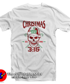 Christmas 3 16 Stone Cold EST 1996 Steve Austin T Shirt