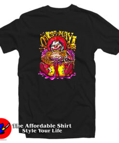 Clown Mad Ronald Slim Burger Miss May I Mcdonalds T Shirt