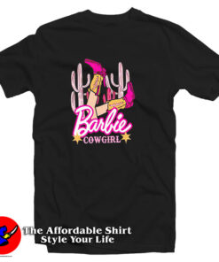 Cowgirl Barbie Barbenheimer Graphic T Shirt