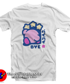 Cute Kirby Bye Funny T Shirt
