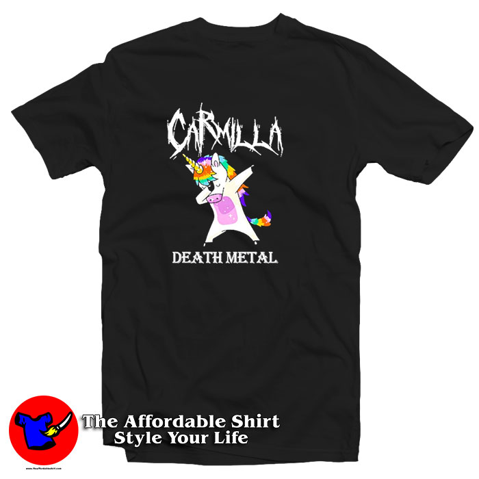 Dabbing Unicorn Carmilla Death Metal T Shirt 510x510 image Dabbing Unicorn Carmilla Death Metal T Shirt 510x510 Dabbing Unicorn Carmilla Death Metal T Shirt