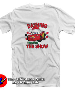 Dashing Through The Snow Lightning McQueen T Shirt