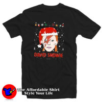 David Bowie Ugly Christmas Funny T Shirt