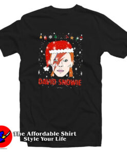 David Bowie Ugly Christmas Funny T Shirt