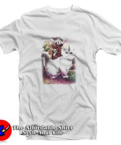 Deadpool And Cat Unicorn T Shirt