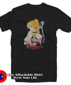 Death Note Misa Fatal Love Anime Graphic T Shirt