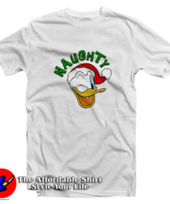 Donald Duck Naughty Christmas T Shirt