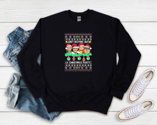 Aint Nothin But A Christmas Party Ugly 2020 Christmas Sweatshirt 500x400 Ain’t Nothin But A Christmas Party Ugly 2020 Christmas Sweatshirt