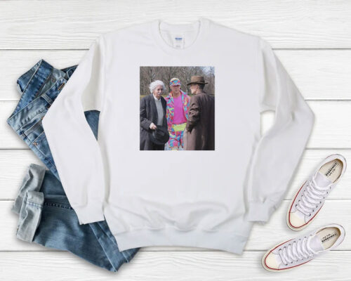 Albert Einstein Oppenheimer x Ken Barbie Funny Sweatshirt 500x400 Albert Einstein Oppenheimer x Ken Barbie Funny Sweatshirt