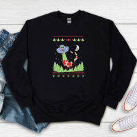 Alien Invasion Ugly Christmas Sweatshirt