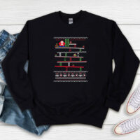 Arcade Climber Christmas Sweatshirt