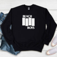 Beach Boys Black Flag Logo Parody Sweatshirt