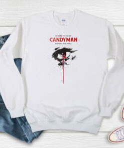Candyman Say His Name 5 Times Movie Poster Sweatshirt