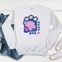 Cute Kirby Bye Funny Sweatshirt