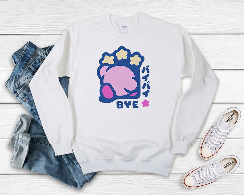 Cute Kirby Bye Funny Sweatshirt 510x408 image Cute Kirby Bye Funny Sweatshirt 510x408 Cute Kirby Bye Funny Sweatshirt