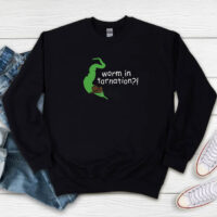 Funny Squiggle Worms Tarnation Sweatshirt