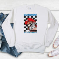 Go Go Go Super Mario Kart Retro Japanese Sweatshirt
