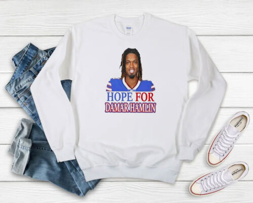 Inspired Hope For Damar Hamlin Sweatshirt 500x400 Inspired Hope For Damar Hamlin Sweatshirt