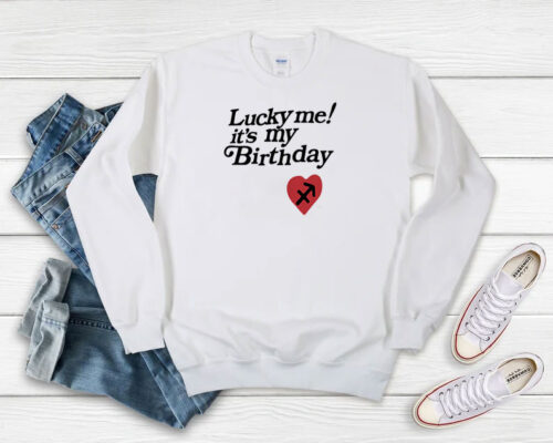 Kanye West Lucky Me Its My Birthday Sweatshirt 500x400 Kanye West Lucky Me Its My Birthday Sweatshirt