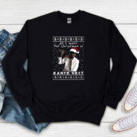 Kanye West Rapper Ugly Christmas Sweatshirt