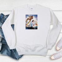 Macho Man Randy Savage Jesus Graphic Sweatshirt