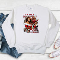 Mariah Carey All I Want For Graphic Christmas Sweatshirt