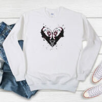 Marilyn Manson Heart Logo Sweatshirt