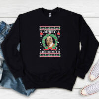 Merry Chrithmith Mike Tyson Meme Sweatshirt