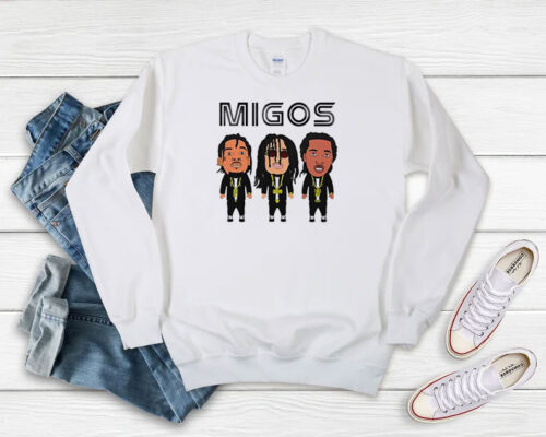 Migos Hip Hop Offset Quavo Takeoff Sweatshirt