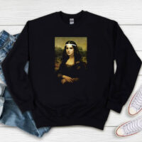 Mona Lisa Da Vinci Parody Lana Del Rey Sweatshirt