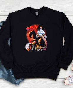SZA Vintage Black Rap Sweatshirt