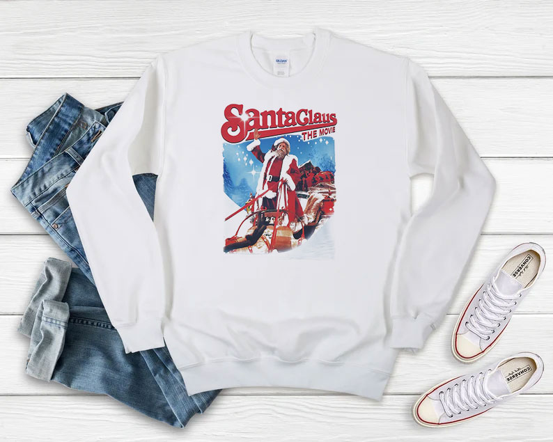 Santa Claus The Movie Poster Sweatshirt 510x408 image Santa Claus The Movie Poster Sweatshirt 510x408 Santa Claus The Movie Poster Sweatshirt