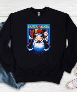 Santa Claus X Home Alone Santa Alone Sweatshirt