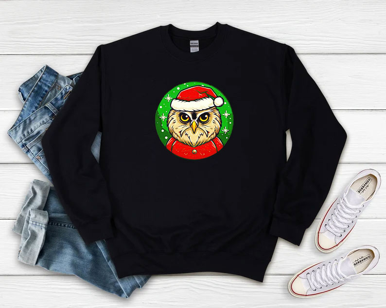Santa Owl Cartoon Christmas Sweatshirt 510x408 image Santa Owl Cartoon Christmas Sweatshirt 510x408 Santa Owl Cartoon Christmas Sweatshirt