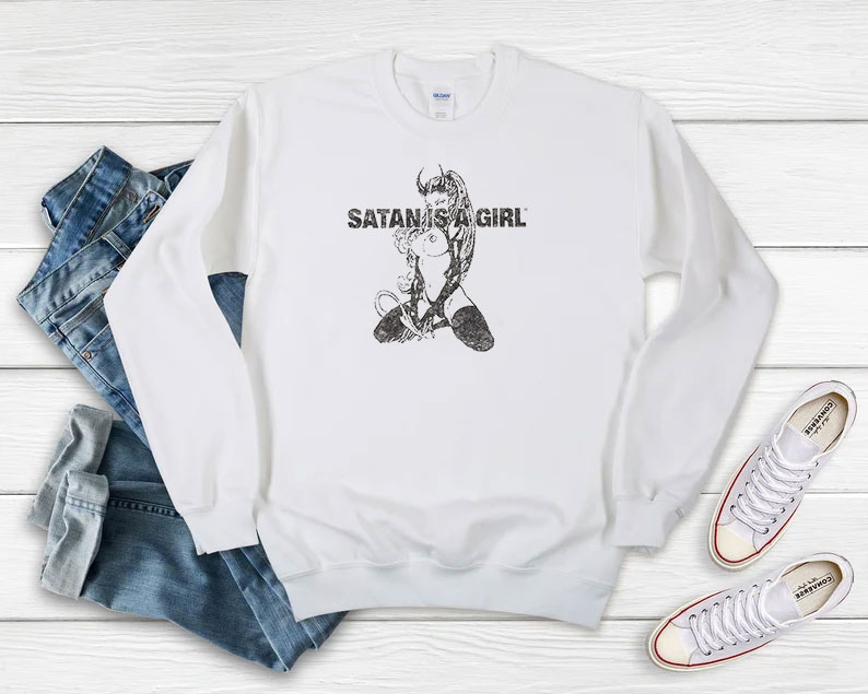 Satan Is A Girl Sweatshirt 510x408 image Satan Is A Girl Sweatshirt 510x408 Satan Is A Girl Sweatshirt