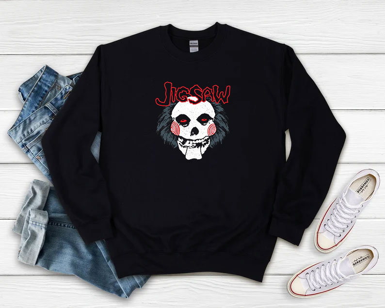 Saw Jigsaw Horror Movie Sweatshirt 510x408 image Saw Jigsaw Horror Movie Sweatshirt 510x408 Saw Jigsaw Horror Movie Sweatshirt