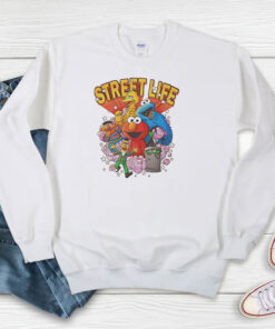 Sesame Street Life Rare Christmas Sweatshirt
