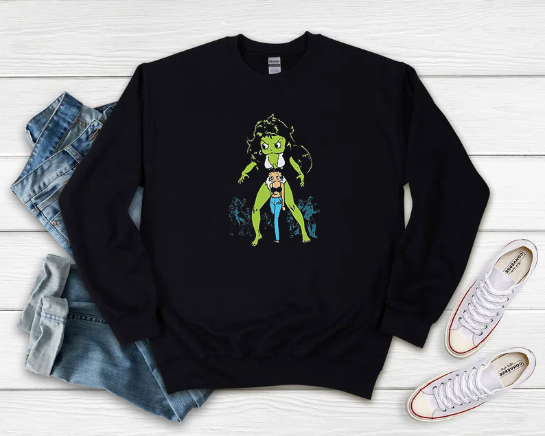 She Hulk Betty Boop Meme Sweatshirt 510x408 image She Hulk Betty Boop Meme Sweatshirt 510x408 She Hulk Betty Boop Meme Sweatshirt