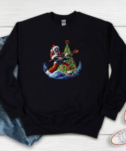 Skelly Claus Death Metal Christmas Sweatshirt