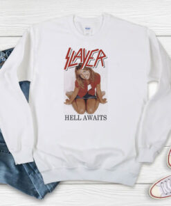 Slayer Hell Awaits Britney Spears Sweatshirt