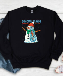 Snowman Anatomy Xmas Sweatshirt