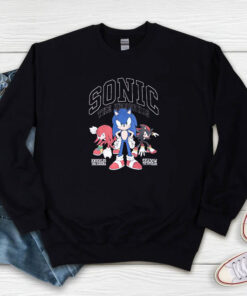 Sonic The Hedgehog Varsity Trio Movie Sweatshirt